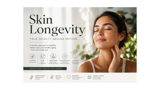 Skin Longevity - True Beauty Begins Within