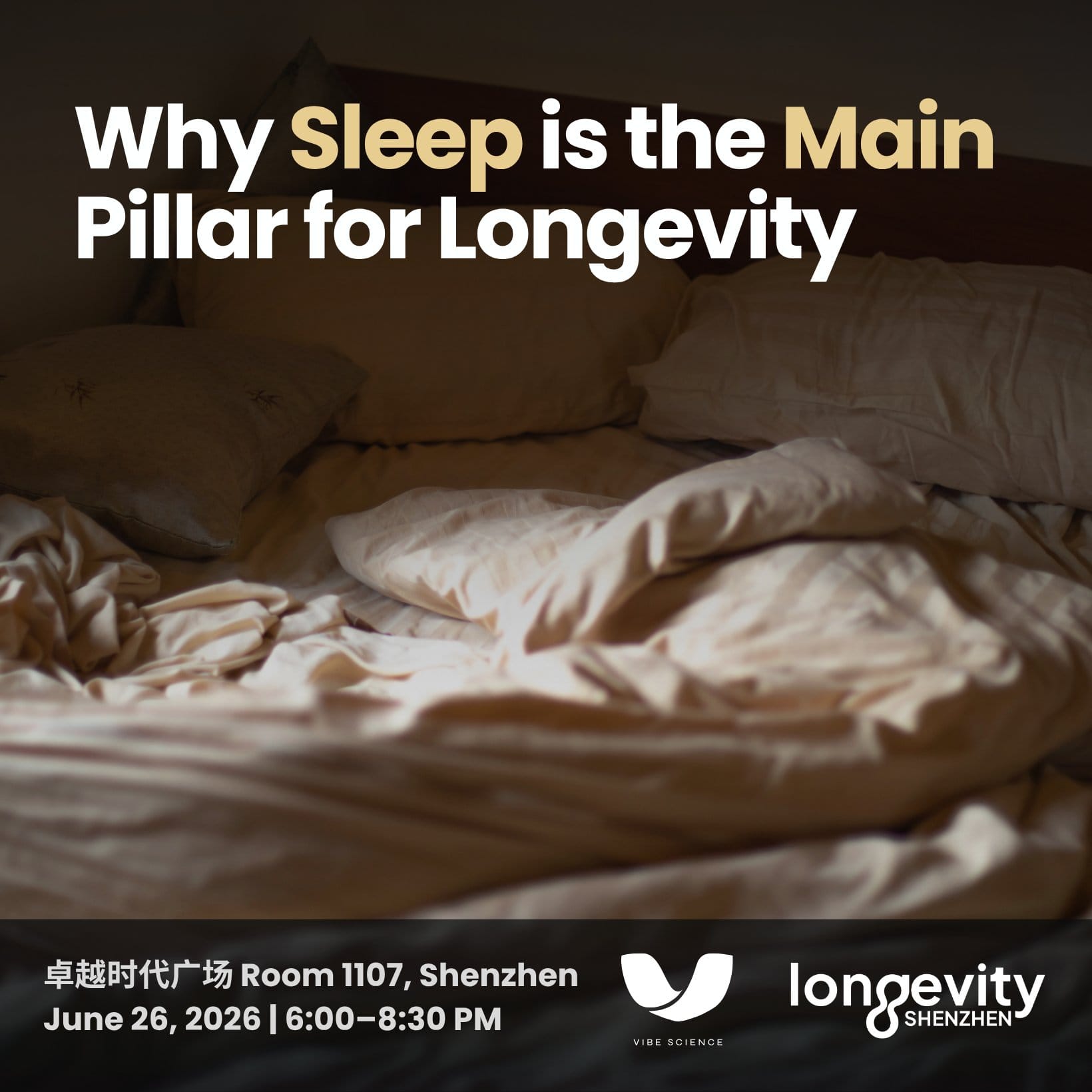 Why Sleep is the Main Pillar for Longevity