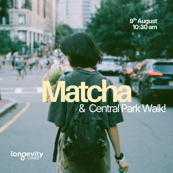 Matcha & Central Park Walk!