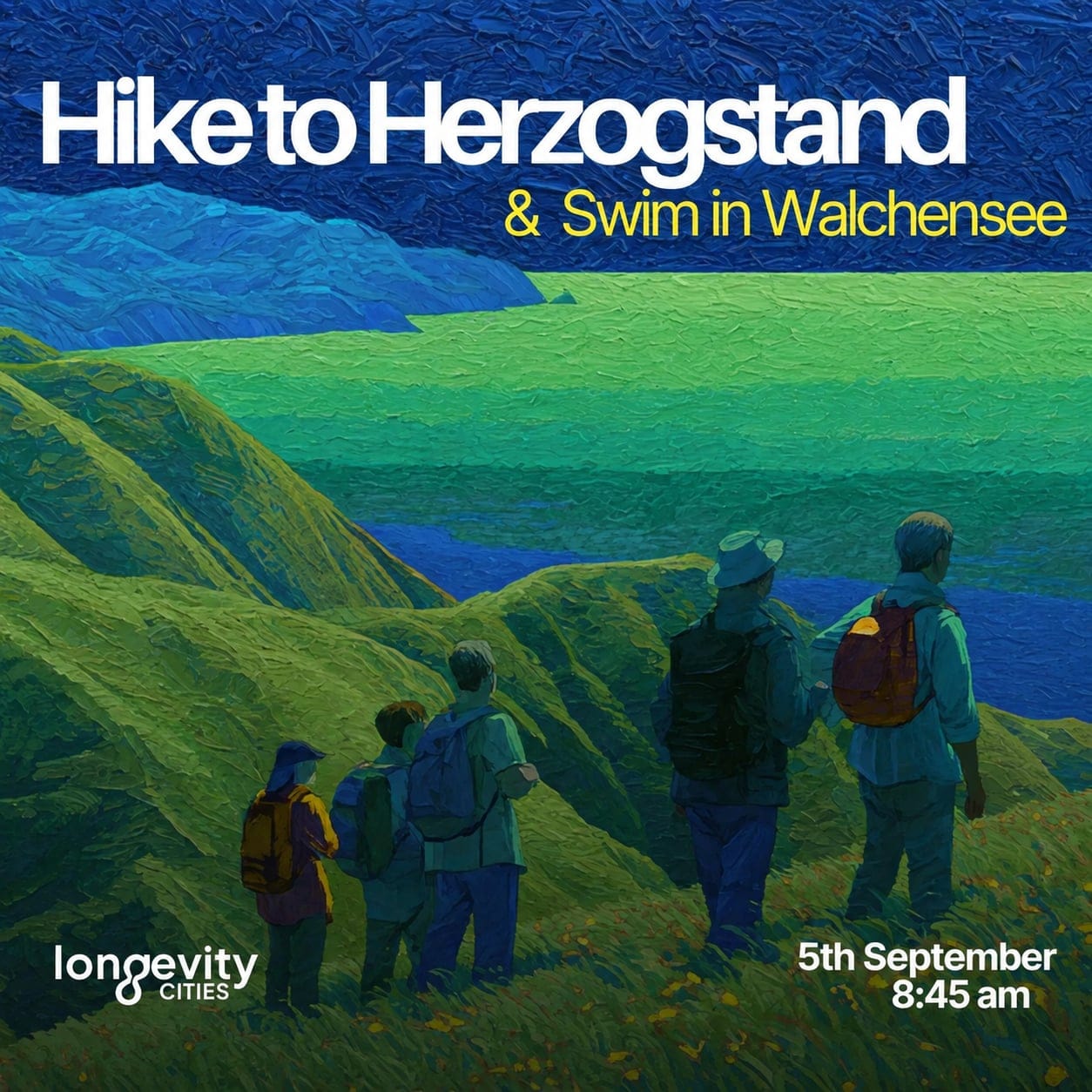 Hike to Herzogstand + (optional) Swim in Walchensee