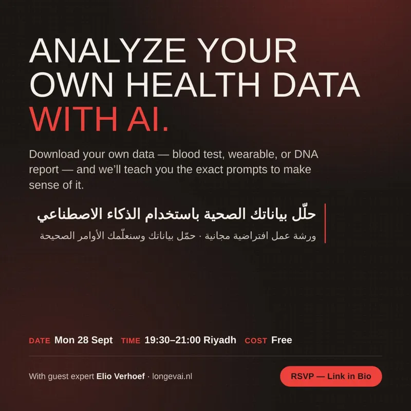 Analyze Your Own Health Data with AI